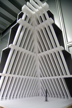 Riken YAMAMOTO arch model, ιαπωνική αρχιτεκτονική
