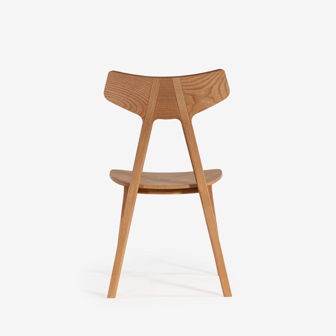 Sculpture chair, wood, design