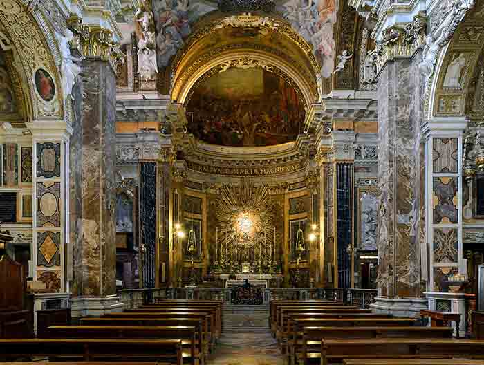 Santa Maria della Vittoria in Rome Interior