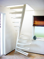 1m2 staircase σε λευκό χρώμα