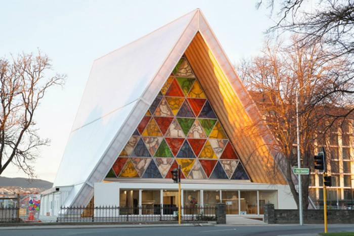 cardboard cathedral