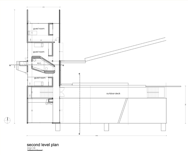 floor plan, κάτοψη ορόφου εξοχικού σπιτιού