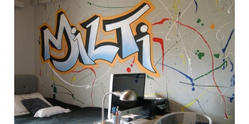 Διακόσμηση παιδικού δωματίου: Ζωγραφική στους τοίχους
